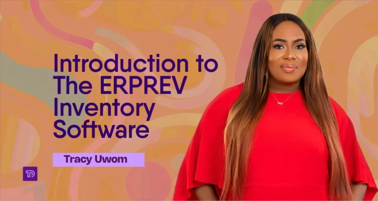 Introduction To The ERPREV Inventory Software
